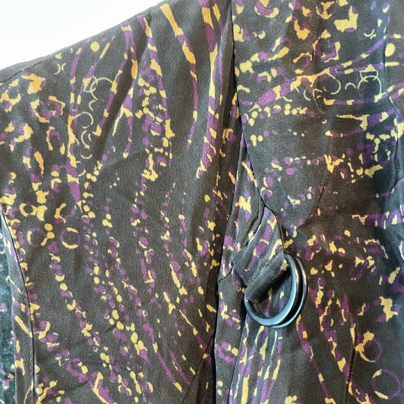 Vanessa Bruno Draped Dress - multi colour - Picture 3 of 6